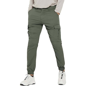 Wholesale New Best Selling Men's Cargo Joggers Pants Custom Multi-Pocket Streetwear Factory Supplier Custom Men Cargo Trousers - Product Image 3