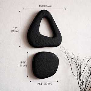 Handmade Stoneware Wall Mount Home <b>Decoration</b> Sculpture Wall Art Wabi Sabi Wall Sculpture Home Decor By Universal Overseas INDIA - Product Image 6