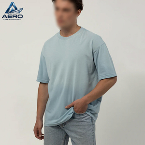 Trendy Wholesale <b>Men</b> Acid <b>Wash</b> T-Shirts Comfortable Everyday Wear Soft Cotton Fabric Short Sleeve Top With Custom Logo Available - Product Image 3