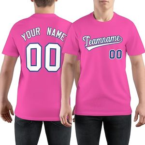 T-shirt vert personnalisé à manches courtes pour hommes, avec impression du numéro et du nom, col rond, coupe décontractée - Product Image 6