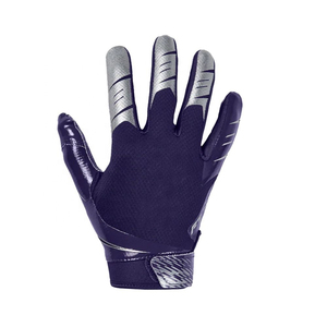 Custom American Football Gloves Wholesale Premium Quality <b>Sticky</b> Palm Silicone Printed Back Hand Non Slip Waterproof Gloves - Product Image 6