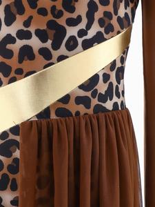 Tenue de danse latine pour filles de 6 à 16 ans, costumes de danse, tenue de gymnastique, combinaison, combinaison-pantalon, activités, performance - Product Image 4