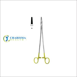 ที่จับเข็มผ่าตัด CHARISMATECH รุ่นพรีเมียม ทำจากเหล็กกล้าไร้สนิมเกรดผ่าตัด แข็งแรงทนทาน พร้อมระบบจับแบบมีฟันเฟือง สำหรับเข็มขนาดใหญ่ - Nee - Product Image 1