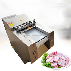 Machine à découper en dés de cubes de viande de poulet entièrement automatique Machine à découper en dés de cubes de viande fraîche Viande congelée Coupeur de canard de poulet - Product Image 1