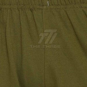 ชุดเสื้อยืดและกางเกงขาสั้นผ้าฝ้าย 100% ระบายอากาศได้ดี น้ำหนักเบา ราคาขายส่ง สำหรับผู้หญิง สไตล์ลำลอง สีพื้น ความยาวเหนือเข่า ผลิตในปากีสถาน - Product Image 6