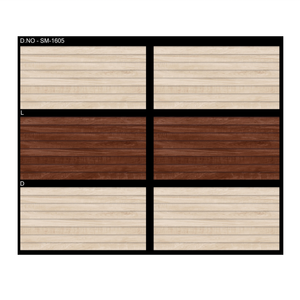 Carreaux de céramique en porcelaine 300x450mm 300x600mm pour murs et sols, carreaux numériques émaillés pour extérieur, salle de bain, hall, aspect bois - Product Image 1