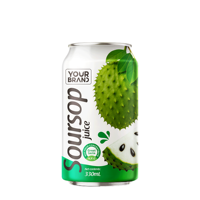 Hete verkoop 330ml NFC Zuurzaksapdrank Magere blik (gevuld) Zonder toegevoegde suiker Gratis monster