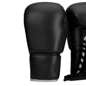 Wholesale Custom Design Leather Boxing Lace up <b>Gloves</b> with Moisture Wicking Durable Professional Boxing <b>Gloves</b> - Product Image 3