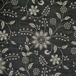 Tela de Lujo con Bordado Malty, Malla de Poliéster Transpirable con Patrón Floral para Vestidos de Novia y Fiesta - Product Image 6