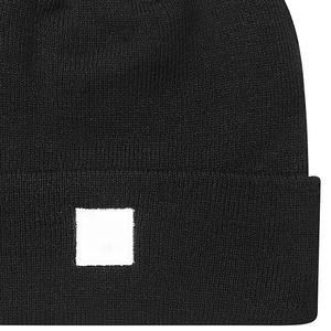 Classic Knitted Beanie Stretch Fit Winter <b>Hat</b> Custom Private Label OEM ODM Soft Knit <b>Cap</b> Wholesale Fashion Wear - Product Image 3