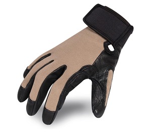 Guantes de rescate al por mayor de cuero de cabra para descenso rápido, guantes tácticos de repelencia rápida - Product Image 6