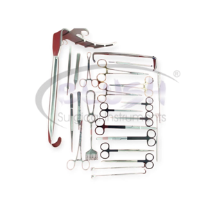 Orthopedic Dental Equipment Set 23 Pcs German Steel Reusable Eco-Friendly Durable Surgical Tools Kit for Dogs By <b>Blush</b> Surgical - Product Image 2