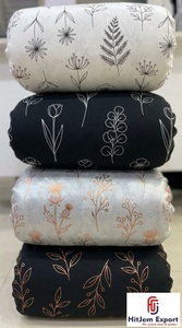 Elegant Soft Polyester Digital Printed Fabric Custom Manufacturer for Clothing Fashion and Home Decor Textiles - Product Image 2