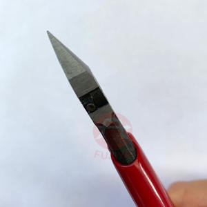 Pince coupante diagonale en acier à haute teneur en carbone S55C de haute qualité poignée en plastique à prise souple coupe latérale de fil de Support OEM personnalisé - Product Image 4