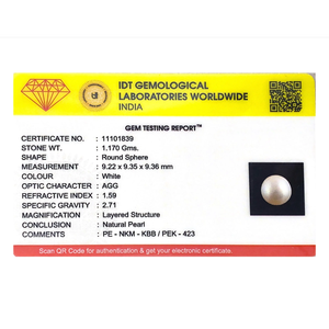 Loose Pearl 5.85 Carat Exquisite Gemstone for Fine Jewelry - Product Image 3