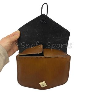 Sac banane en cuir véritable pour hommes et femmes, pochette de ceinture, sacoche de transport, sacoche de taille, sacoche de ceinture porte-monnaie - Product Image 3