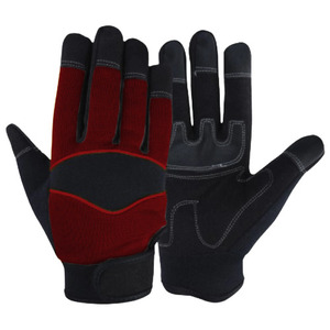 ถุงมือหนังสังเคราะห์อมาราคุณภาพสูง ป้องกันมืออย่างดีเยี่ยมสำหรับช่างและคนงานอุตสาหกรรม เนื้อสัมผัสเรียบเนียน - Product Image 5