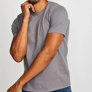 T-shirts Homme Vintage Oversize Rayés Streetwear Effet Vieilli 100% Polyester Toile ODM Grande Taille Séchage Rapide Manches Courtes - Product Image 4