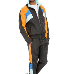 Ropa al por Mayor, Traje Cortavientos para Hombre, Trajes Deportivos con Logotipo Personalizado, Traje Cortavientos Impermeable Ligero de Poliéster y Nailon - Product Image 3