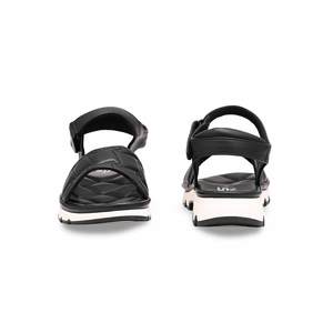 PU0357รองเท้าแตะส้นทางการสีดำ - Product Image 2