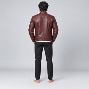 Top Trending Genuine <b>Sheep</b> <b>Skin</b> Leather <b>Jacket</b> High Quality Custom Design Winter Turn Collar Original <b>Sheep</b> <b>Skin</b> Leather <b>Jacket</b> - Product Image 3
