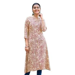 Nuevo lanzamiento Heavy Rayon Printed Women's Twinset Tops con bolsillo Formal Summer Woven Collection - Product Image 1