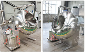 Polissage par trempe électrique du chocolat et du sucre à Fruits secs qui recouvre la Machine pour le chocolat - Product Image 5