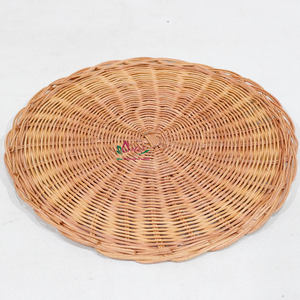 Artex Dong Thap Sets de table tissés d'usine Sets de table ronds Set de table Sets de table en rotin vert Sets de table ronds 35cm - Product Image 3