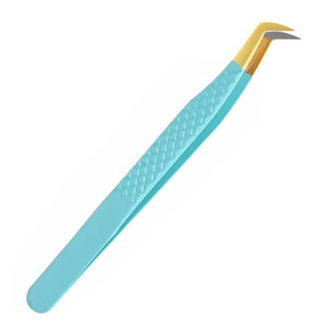 แหนบต่อขนตาปลายไฟเบอร์แบบขายส่ง ขนาด 45 90 องศา คุณภาพสูง สีขาว - Product Image 1