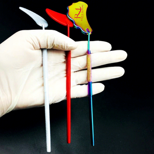 Cloud Shape Multi plasma Color <b>Mirror</b> And 2 <b>Moon</b> Shape White And Red Powder Coated Color Eyelash Extension <b>Mirror</b> - Product Image 6