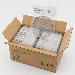 Panier de cuisson et plateau de barbecue en acier inoxydable de qualité supérieure, résistant à la chaleur, pour extérieur, pour la cuisson et la pâtisserie - Product Image 6