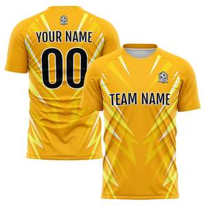 Camiseta de Fútbol Americano de Manga Corta 100% Poliéster para Adultos, Diseño Transpirable de Talla Grande con Sublimación - Product Image 3