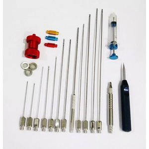 Nano Fat Transfer Liposuction Luer Lock Cannula Cosmetic Surgery Kit <b>set</b> of 27 - Product Image 1