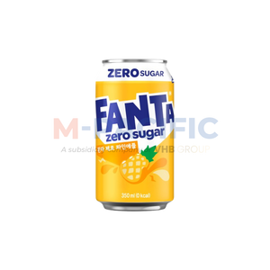 COLA FANTA ZERO AZÚCAR, BEBIDA GASEOSA, ORIGEN COREA, 350ML - Product Image 3