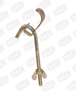 DELITE LADDER CLAMP HOOK TYPE Formwork Clamp BS-M29 Acier au carbone haute résistance Type crochet pour coffrage en béton - Product Image 3