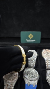 Pulsera de Plata 925 Chapada en Oro de 18K con Forma de H de Pahal Jewels para Mujer - Joyería de Regalo Moderna - Product Image 6