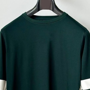 T-shirt moderne pour homme, coupe ample, en coton tricoté uni, délavé, à manches courtes, avec motif graphique Anime, marque personnalisée - Product Image 3