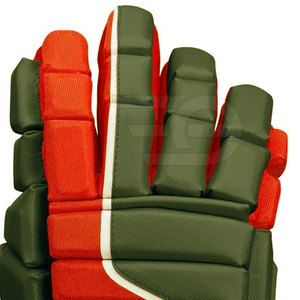 Men Youth Sports Lacrosse <b>Gloves</b> Strong Grip Padded Protection Breathable Flexible Training Gear Durable Outdoor Leather - Product Image 5