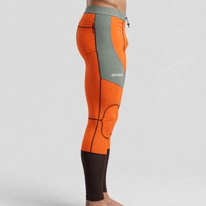 Leggings de compression longs pour hommes, séchage rapide, avec cordon de serrage à la taille - Product Image 4