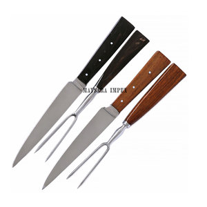 Professional <b>Camping</b> <b>Kitchen</b> Meat Slicing Knife and Carving Fork Set - Product Image 5