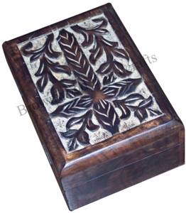 ผู้ผลิตขายส่งกล่องไม้แกะสลักไม้มะม่วงออกแบบเองแกะสลักกล่องของที่ระลึกหรูหรากล่องตกแต่งสําหรับจัดเก็บเครื่องประดับ - Product Image 3