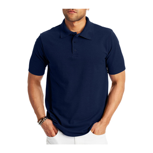 Vêtements décontractés pour hommes, polos pour hommes, vente chaude, nouveau design, logo personnalisé, couleur unie, polos respirants de haute qualité - Product Image 3