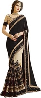 Robe bohème indienne/portugaise en Satin et filet demi-longueur pour femme, mode ethnique, travail avec du vrai diamant