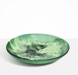 Tazón de Resina Hecho a Mano con Diseño Marmoleado Rosa, Estilo Moderno Pulido para Uso Doméstico, Decoración de Mesa para Ramadán, Utensilios de Cocina de Estilo Único - Product Image 5