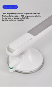 Barre d'appui de sécurité pour salle de bain Wayon, moderne, à <span class=keywords><strong>ventouse</strong></span>, avec corps en ABS haute résistance, pour projets résidentiels de luxe - Product Image 3
