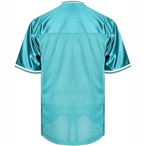 Maillots de rugby en polyester respirant de haute qualité, grande taille, manches courtes, en mesh - Product Image 3