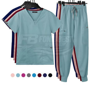 Uniformes Médicos Unisex de Alta Calidad en Verde Oscuro, Tela de Spandex/Poliéster, Pantalones Deportivos Quirúrgicos, Accesorios Médicos - Product Image 6