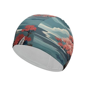 Bonnet de bain unisexe, ajustement élastique, design imperméable - Product Image 5