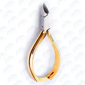 Ensemble professionnel de soins des cuticules des ongles comprenant un pousse-cuticules, un pousse-ongles triangulaire, un éplucheur, un grattoir et des pinces à cuticules - Product Image 5