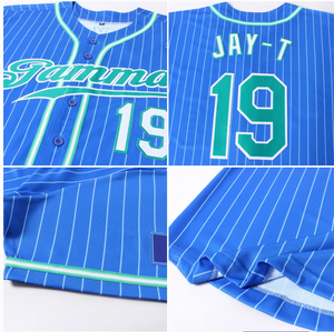 Juego de Fuentes Personalizadas para Camisetas de Béisbol, Letras y Números Blancos y Verdes, Diseño de Logotipo Frontal Serigrafiado en Tela Tackle Twill - Product Image 6